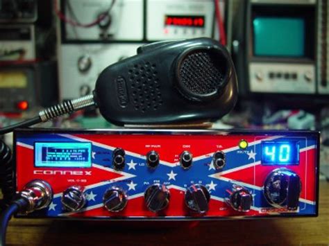 Thunderpole T-800 Mobile CB Radio- 12 Volt (48) 64. . Connex cb radio rebel flag